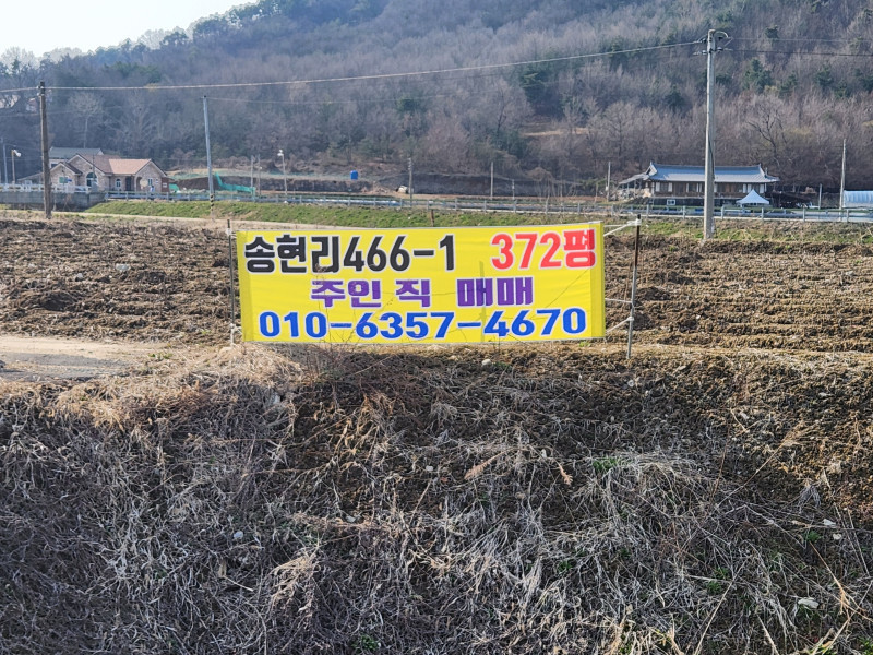 경기 양평 지평면 토지 매매 (2차선 도로접, 372평)